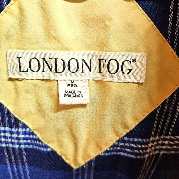 London Fog Soft Yellow Trench Coat With Detachable Hood Size Medium Pockets - Picture 13 of 14